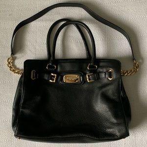 Michael Kors Black Leather Purse